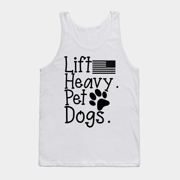 LIFT HEAVY PET DOG Tank Top by BaderAbuAlsoud